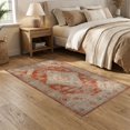 thumbnail image 2 of ODIKA Aztec Boho Distressed Vintage Borders Tapetes Para Cocina Bohemian Easy Care Kids Safe for Small Living Room, Playroom, Bedroom, 2 of 7