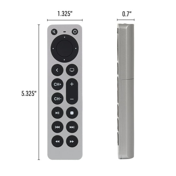 AppleTV リモコン Remote Control Use for Apple TV 2/3/6th A1294 MM4T2ZM/A MD199LL/A