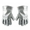 thumbnail image 1 of Guantes de soldadura resistentes al , manoplas de soldador, guantes de trabajo de alta temperatura, de aluminio para jardinería, ollas y hornos., 1 of 8