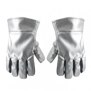 HILABEE Gants de soudage résistant à la chaleur Poêle Usine de cuisson Gants d'équipement de soudage