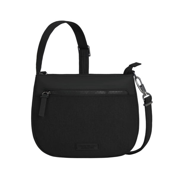 Travelon Metro Anti-Theft Saddle Crossbody, Black
