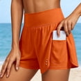 thumbnail image 2 of Kingdiese Women's Workout Shorts For Tennis Gym Running Yoga Breathable Loose Fit Activewear Bottoms Shorts Size XXXL, 2 of 9