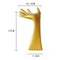 thumbnail image 6 of Jewelry Holder Ornament deocration crafts Display Stand Rack for Tabletop Gold, 6 of 7