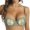 507_Green, variant on KOKOPARK Jelly Bras for Women Wirefree Lace Bralette Half of Cup High Supportive 1/2 Cups Balconette Bra Green