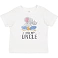 thumbnail image 3 of Inktastic I Love My Uncle Cute Elephants in Night Sky Boys or Girls Baby T-Shirt, 3 of 5