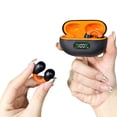 thumbnail image 3 of Cateissary Auriculares de conducción ósea con estuche de carga de gran capacidad, auriculares Bluetooth ampliamente utilizados Electrónica tipo+2, 3 of 6