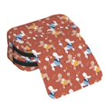 thumbnail image 4 of Disketp Cute Poodle Dog Estuche de Lápices de Doble Capa con Tapa Abatible y Cremallera, Organizador Escolar para Adolescentes y Adultos, 4 of 7