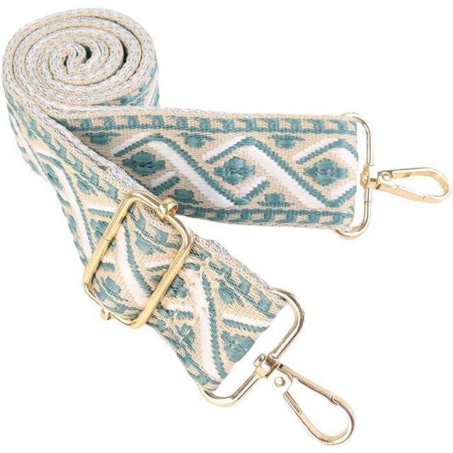 LinYooLi Bandoulière de Remplacement Réglable, Sangles de Bagage, Ceinture Bandoulière en Toile pour Sac à Main, Sangle de Sac à Main pour Femmes (Style A 119)