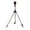 Black, variant on 360° Rotating Tripod Sprinkler - Stainless Steel Telescopic Support, Automatic Irrigation for Lawns, Farms, Gardens, Green Spaces, Adjustable Height, Efficient Water Distribution, Black, 25-37in
