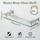 thumbnail image 4 of Estante de Vidrio para Baño Alise 41 cm de Vidrio Templado y Acero Inoxidable, 4 of 9