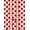 Red, Pattern 4, variant on ODIKA 4'x6' Machine Washable Non-Slip Area Rug, Buffalo Check Interlocking Lattice with Whimsical Details High Traffic Rug, Red, 638883