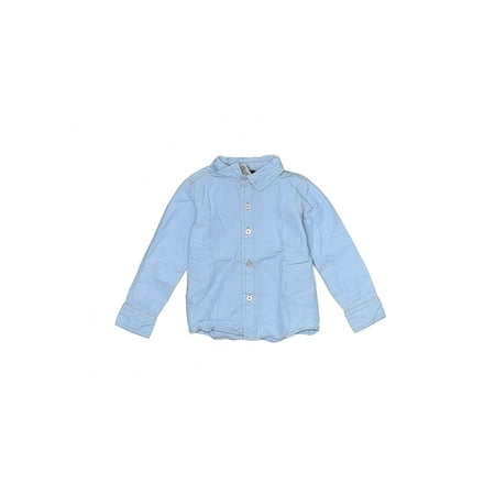

Pre-Owned Boys Rock Boy s Size 3T Long Sleeve Button-Down Shirt