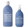 thumbnail image 1 of Jabón líquido extra puro Compagnie de Provence Savon de Marseille - Algas marinas de terciopelo - Botella de vidrio con bomba de 16.9 onzas líquidas y recambio de botella de plástico de 33.8 onzas líq, 1 of 5