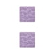 thumbnail image 1 of Bearachild Posavasos de silicona para bebidas, alfombrilla de mesa, alfombrilla reutilizable, mantel individual, color morado Violeta 2piezas Bearachild CBP302897, 1 of 5