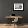 thumbnail image 4 of Edward William Cooke 24x18 Black Modern Framed Museum Art Print Titled - The Rocky Beach and Cliffs at Fecamp (Mid-1830s), 4 of 5