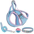 thumbnail image 1 of Pet Chest Strap With Bell D-ring Breathable Reflective Magic Stickers Dog Vest Harness For Outdoor Walking, 1 of 6