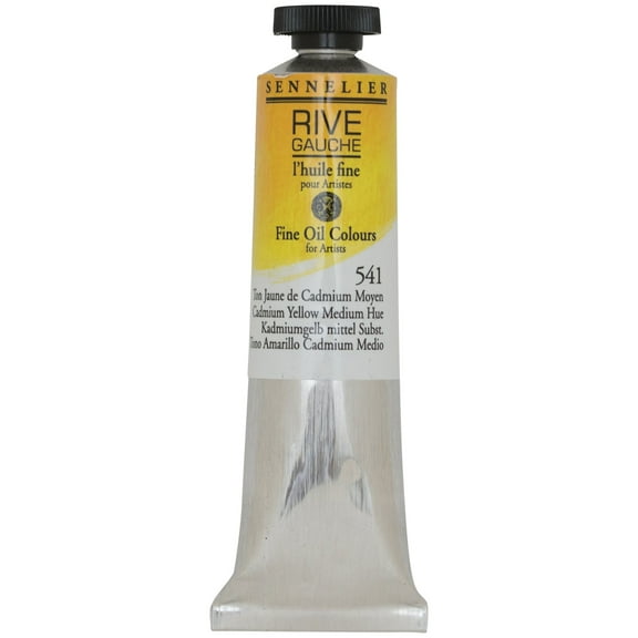 Sennelier Rive Gauche Oil Paint, 40ml, Cadmium Yellow Medium Hue