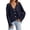 Navy, variant on Ediodpoh Women’s Solid Color Cardigan Sweaters for Women Autumn Winter Versatile Buttons Knit Sweater Red XL