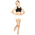 thumbnail image 3 of Stretch Is Comfort Girl's Nylon Spandex Stretch Booty Shorts | Child Size 2 -12, 3 of 6