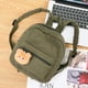 thumbnail image 2 of Minimochila Phaoullzon para niñas, lona, verde oscuro, 2 of 7