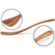 thumbnail image 4 of Espátula de madera antiadherente de acacia, mango largo, espátulas planas para freír, hechas a mano para madres, esposas y abuelas. Ideal para cocinar huevos, pescado y panqueques., 4 of 6