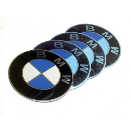 BMW e10 Wheel Center Cap Emblems (82mm) GENUINE factory
