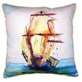 thumbnail image 1 of Betsy Drake ZP666 22 x 22 in. Tall Ship Extra Large Pillow, 1 of 1