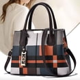 thumbnail image 2 of Stylago Women's Leather Tote Purses Color Blocking Handbag Fashion Top Handle Satchel Shoulder Bags for Ladies Work Shopping Black, 2 of 5