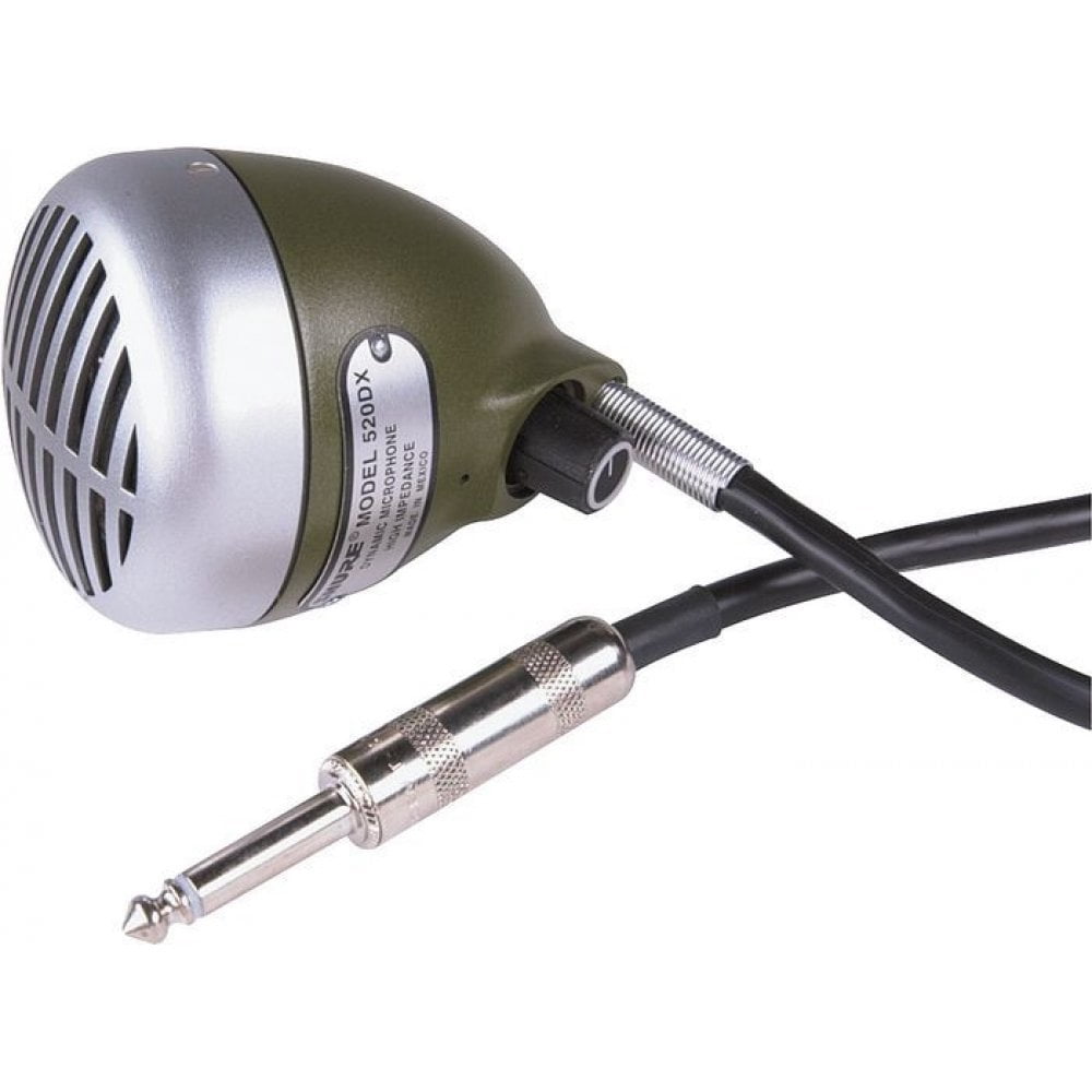 Shure 520DX Harmonica Mic - Walmart.com