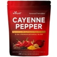 thumbnail image 3 of Cayenne Pepper 3000mg with Turmeric, Black Pepper & Beetroot, 12-in-1 Supplement for Metabolism & Digestive Health, 240 Vegan Softgels, 3 of 5