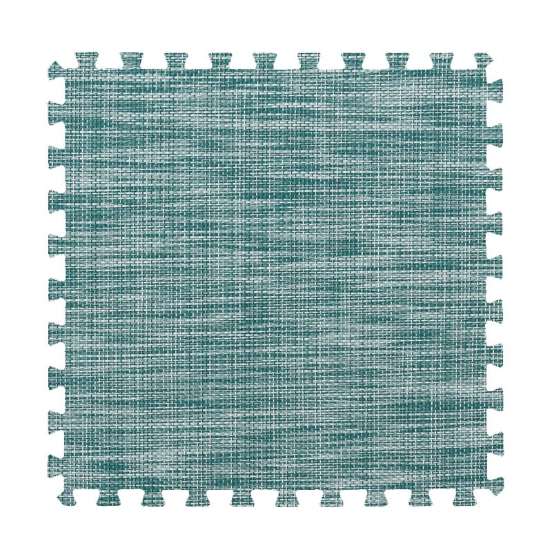 9PCS Foam Floor Puzzle Playmat for Kids Baby with Solid Colors Foam Interlocking Tiles for Gym, Nursery, Playroom