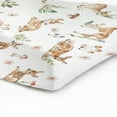 thumbnail image 6 of Deer Mushroom Forest Baby Changing Pad Covers for Boy Girl 32''x 16'' Woodland Animals Flowers Leaves Fitted Changing Pad Sheets Soft Breathable Nursery Baby Diaper Changing Table Mats, 6 of 6