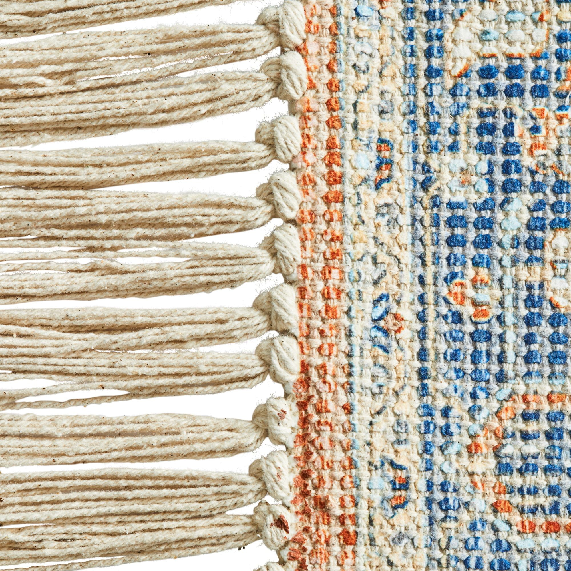 Better Homes & Gardens Persian Fringe Indoor Area Rug, Orange, 30"x46"