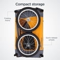 thumbnail image 6 of Schwinn Rascal Pet Trailer for Bicycles, 16-Inch Wheels, 50 lbs. Capacity, Orange, 6 of 10
