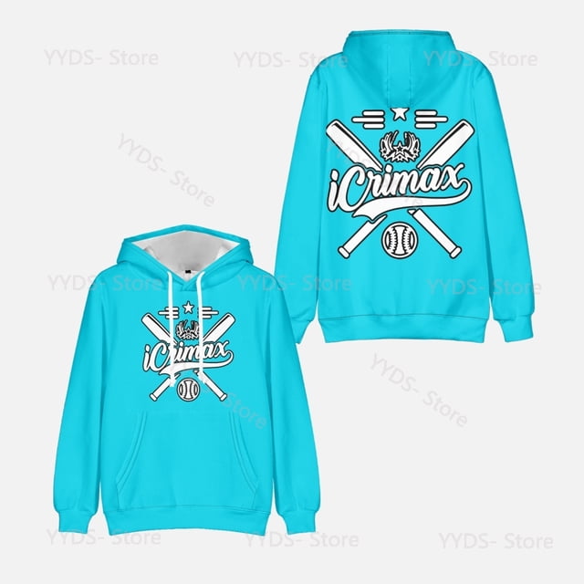 Nueva sudadera con capucha Burgerpommes icrimax para adolescentes, sudaderas con capucha Kawaii de color degradado, sudaderas de juego de Anime, Tops de moda, ropa fresca para niños