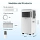 thumbnail image 3 of Calefactor Portátil Sky Care 4 en 1 – Frío, Calor, Deshumidificador y Ventilador, 3 of 7