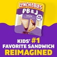 thumbnail image 3 of Lunchables PB&J Peanut Butter Sandwich & Grape Dip, 2.27 oz Pack, 3 of 15