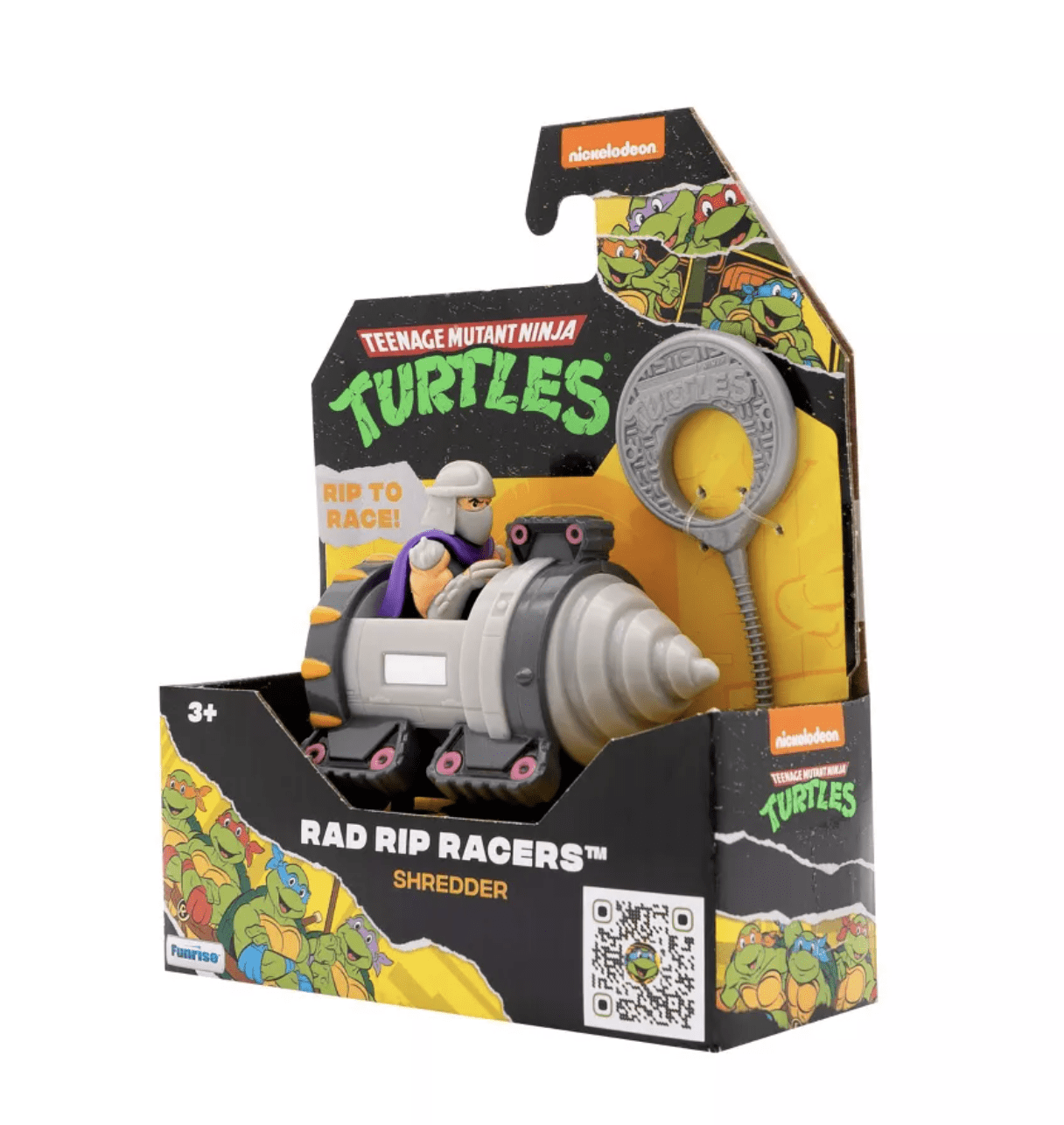 Teenage Mutant Ninja Turtles Rad Rip Racers Shredder TMNT
