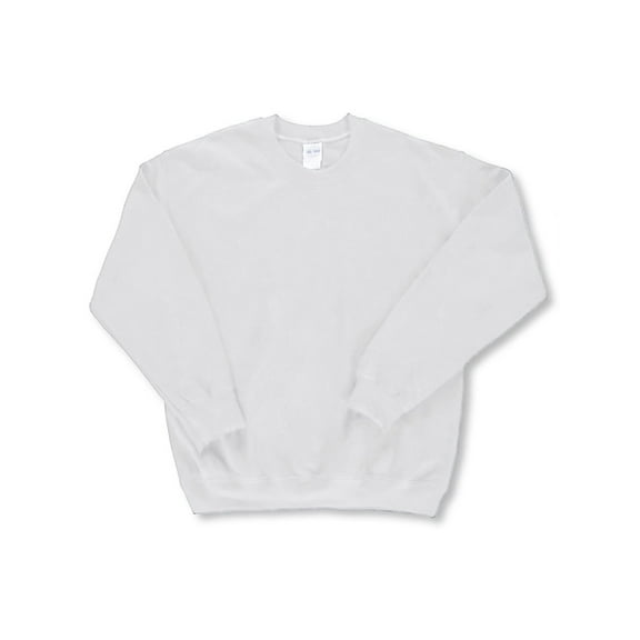 Gildan Mens' Sweatshirt - white, l (Big Girls)