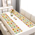 thumbnail image 2 of Pioneer Flower Floral Print Pattern Summer Placemats Table Placemats Set Of 6-Linen Kitchen Washable Placemats Table Mats 12x18 Inch Non-Slip Heat Resistant, 2 of 5