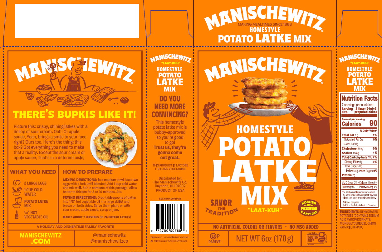 Manischewitz Potato Latke Mix, Manischewitz Potato Latke Mix