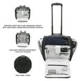 thumbnail image 3 of Protege 16" Arendale Rolling Under-seater Travel  Luggage, Black, 3 of 9