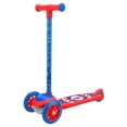 thumbnail image 1 of Rugged Racer Superhero Design Compact Kids 3 Wheel Scooter, 1 of 8