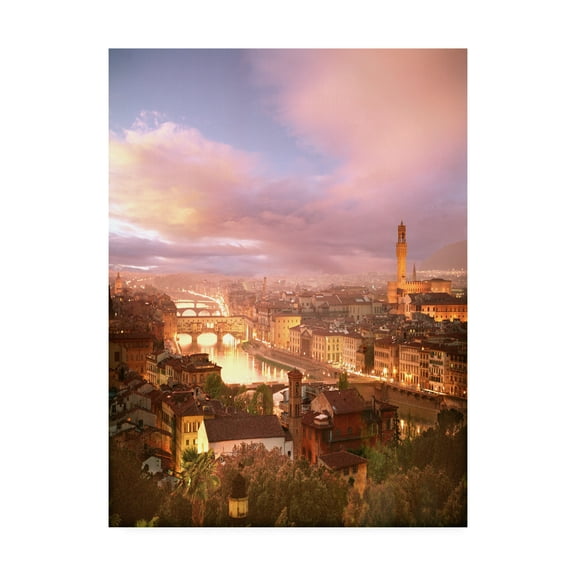 Trademark Fine Art 'Florence II' Canvas Art by Alan Klu