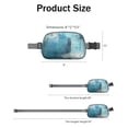 thumbnail image 2 of Bauhaus Style Belt Bag – Abstract Geometric Fanny Pack with Color Block Pattern and Minimalist Modern Aesthetic, 2 of 4