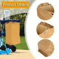 thumbnail image 6 of Housekeeping Cart Bag Janitorial Cleaning Bag Carts Replacement Bag Large Capacity for Office Janitors, 6 of 9