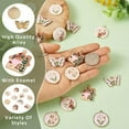 thumbnail image 4 of U8MO 1Bag Butterfly with Tulip House Alloy Enamel Pendants For Jewelry Making 28x25mm, 4 of 9