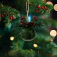thumbnail image 5 of chaungfeng Mini Iron Christmas Bell Pendants, Colorful Wind Chime Decorations, for Tree Decor, Holiday Display, Gift Exchange, 5 of 6
