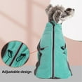 thumbnail image 3 of HQREA Winter Dog Coat Onesies Full Body Fleece Dog Pajamas Jumpsuit with Zipper for Small Dogs, 3 of 6