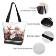 thumbnail image 5 of Kdxio Starfishes Shells Women Reusable Grocery Bags Foldable Ripstop,Reusable Shopping Bags for Shopping,Gym,Gift, 5 of 7